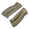 Guuun G10 CZ Grips for CZ 75 Full Size SP-01, Sunburst Texture - OD/Green view 3