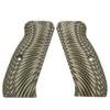 Guuun G10 CZ Grips for CZ 75 Full Size SP-01, Sunburst Texture - OD/Green view 4