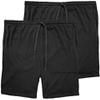 Big Sizes Cotton Jersey Shorts, Black Navy Grey 2X-10X, That fit and Last (4XB (54/56, Navy) view 1