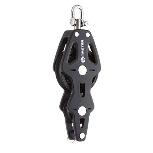 PLAIN BEARING BLOCK Sailboat Hardware 50mm 2" Single Swivel Shackle Fiddle Becket Master BP-0520F