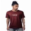 Daxton Premium Basic Crew Neck Short Sleeve Tshirt Cities Ohio Letter - CherryHth White-XXX-Large view 1