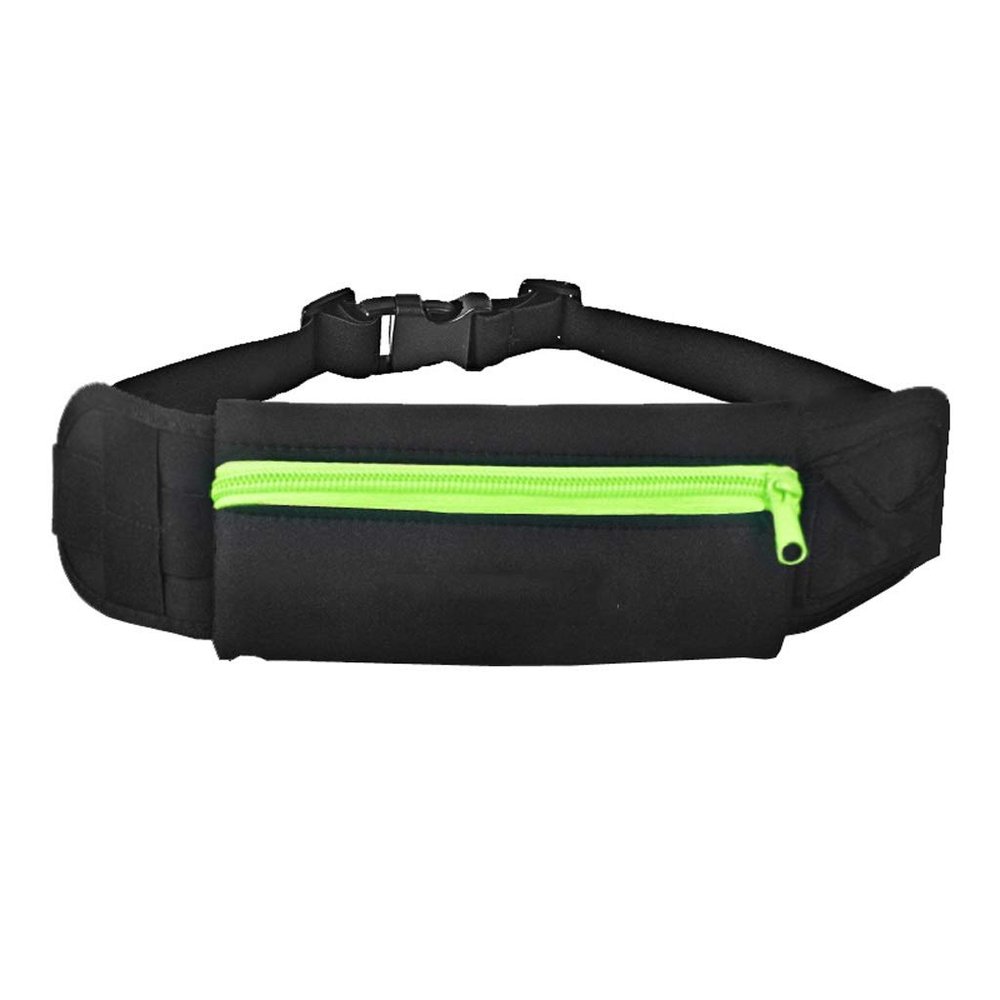 Sports Bag Men and Women Fanny Pack Anti-Theft Waist Bag Running Fitness Waist Pack Multi-Function A-68 (Green)