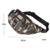 Chest Bag Sports Bum Bag Outdoor Fanny Pack Casual Fitness Unisex Waist Pack Men's FN-63 (Camouflage) view 3