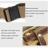 Sports Pockets Men's Sports Bag Multi-Function Fanny Pack Large-Capacity Waist Bag Canvas HW-25 (Green) view 3