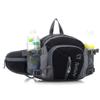 Canvas Pockets Multi-Functional Sports Bag Men and Women Fanny Pack Mini Waist Bag Fashion CZ-90 (Black) view 1