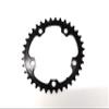 Absoluteblack Oval 110Bcd 2X Chainring Black, Shimano 9100/8000/9000/6800, 36T, 5H view 2