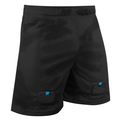 Champro Rink Textured Polyester Mesh Short, Black, Medium