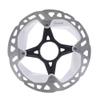 Shimano Deore XT RT-MT800 disc rotor with internal lockring, Ice Tech FREEZA, 160 mm, Silver/Black, IRTMT800SI view 1