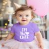 Olive Loves Apple Im Two Cute 2nd Birthday Shirt for Toddler Girls Second Birthday Outfit Purple Shirt 3T view 3