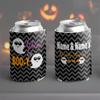 VictoryStore Custom Halloween Gender Reveal Can Cooler  Ghoul or Boo-y Design  Personalized Drink Sleeve for Baby Reveal Parties  Fits 12-16 oz Cans & Bottles  Foldable & Washable, Set of 24 view 2
