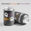 VictoryStore Custom Halloween Gender Reveal Can Cooler  Ghoul or Boo-y Design  Personalized Drink Sleeve for Baby Reveal Parties  Fits 12-16 oz Cans & Bottles  Foldable & Washable, Set of 24 view 3
