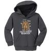 Haase Unlimited How To Identify Bigfoot - Sasquatch Myth Toddler/Youth Fleece Hoodie (Charcoal, X-Large (Youth)) view 2