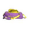Vise Clear Top 3 Ball Tote Roller Bowling Bag with Shoe Bag- Purple/Yellow view 1