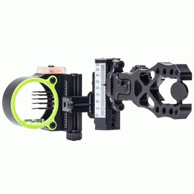 Black Gold Ascent Verdict Assault Archery Sight-RH/Single Pin/0.019"