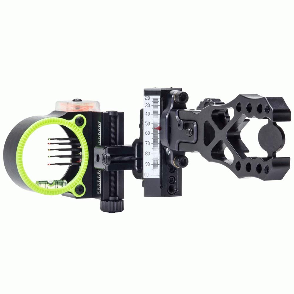 Black Gold Ascent Verdict Assault Archery Sight-RH/Single Pin/0.019"
