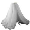 EllieHouse Adult Bride Split Long Maxi Prom Party Evening Tulle Skirt White 4XL view 1