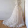 EllieHouse Adult Bride Split Long Maxi Prom Party Evening Tulle Skirt White 4XL view 2