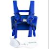 GAFFER SPORTFISHING Adjustable Fishing Belt & Shoulder Harness | Offshore Fighting Belt with Rod Holder | Foam-Padded Fish Fighting Harness | Durable Saltwater Stand-Up Rod Belt for Fishing - Blue view 1
