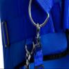 GAFFER SPORTFISHING Adjustable Fishing Belt & Shoulder Harness | Offshore Fighting Belt with Rod Holder | Foam-Padded Fish Fighting Harness | Durable Saltwater Stand-Up Rod Belt for Fishing - Blue view 4