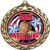 Arm Wrestling Medals - 2 1/2" Laurel Wreath Wrestling Medal - Great Arm Wrestler Awards for Kids 50 Pack Prime view 2