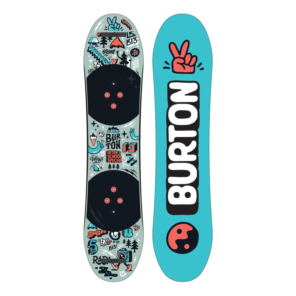 Kids' Burton After School Special Snowboard and Binding Package, 90cm