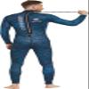 Cressi Tokugawa Nylon 3 mm, Camo Blue, XL view 4