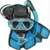 Cressi Ocean Set Snorkeling Sets, Translucent Aquamarine, L/XL view 1