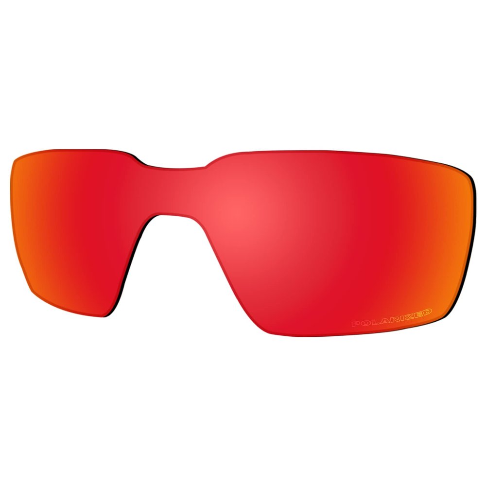 SAUCER Premium Replacement Lenses & Rubber Kits for Oakley Probation OO4041 Sunglasses High Definition - Fire Red Polarized
