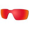 SAUCER Premium Replacement Lenses & Rubber Kits for Oakley Probation OO4041 Sunglasses High Definition - Fire Red Polarized view 1
