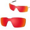 SAUCER Premium Replacement Lenses & Rubber Kits for Oakley Probation OO4041 Sunglasses High Definition - Fire Red Polarized view 2