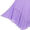 iiniim Kids Girls Modern Lyrical Dance Costumes Dress Sleeveless Sequins Criss-Cross Back Ballet Leotard Irregular Hem Dress Lavender 8 view 4