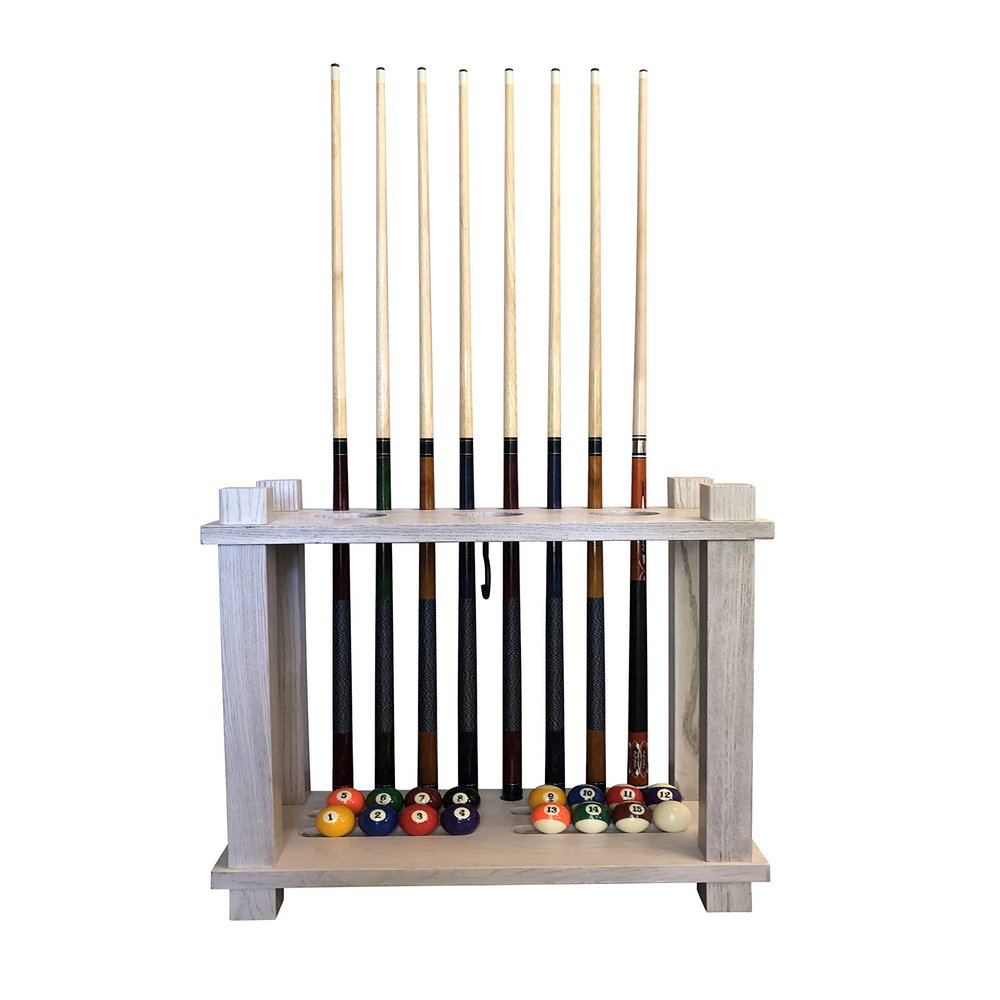 Playcraft Premium Hardwood Billiard Floor Rack (Northern Drift)