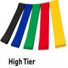 High tiger Squat Band Fit Simplify Resistance Loop Band Exercise Bands with Various Step bnad (Yellow(0.35mm)) view 2