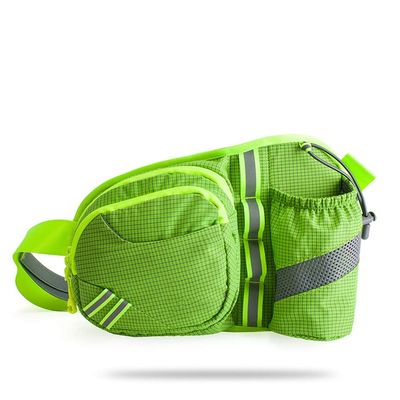 Sports Bag Outdoor Fanny Pack Sports Bottle Waist Bag Marathon Outdoor Waist Pack Men and Women YT-90 (Green)