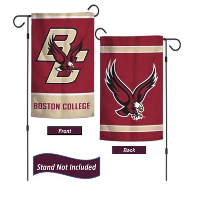 Boston College Eagles Garden Flag 12.5 x 18 Inch Double Sided College Yard Banner Flag Is Printed in the USA and Licensed by Wincraft