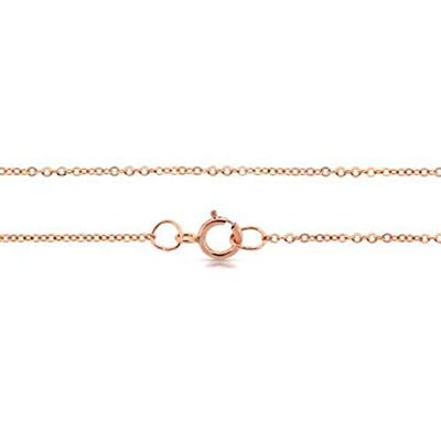 14Kt Rose Gold Filled 1.3x1mm 20" Flat Cable Chain - 1pc (4861)/1