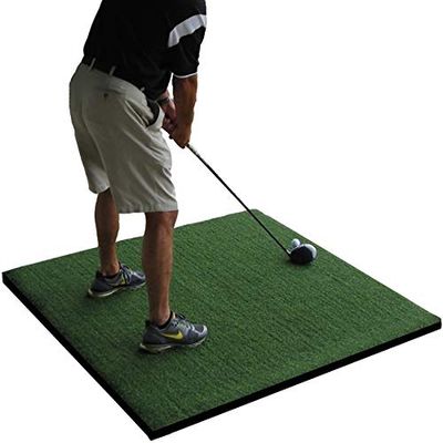 Commercial Pro 4'X5' Golf Hitting Stance Mat- 5/8" Closed Cell Foam Backing