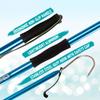 GAFFER SPORTFISHING Aluminum Fish Gaff Hook | Lightweight Fishing Pole with Sharp Stainless Steel Spear Hook | Ergonomic Foam Grips, Secure Lanyard | Saltwater & Freshwater Fishing Gaff | 54" Teal view 3