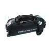 Vise Clear Top 3 Ball Tote Roller Bowling Bag with Shoe Bag- Black view 1