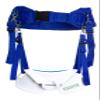 GAFFER SPORTFISHING Wide Body Fishing Belt  Adjustable Rod Holder Fighting Belt for Offshore & Saltwater  EVA Padded Harness with Stainless Steel Gimbal  Deep Sea Fishing Gear | Blue view 1