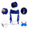 GAFFER SPORTFISHING Wide Body Fishing Belt  Adjustable Rod Holder Fighting Belt for Offshore & Saltwater  EVA Padded Harness with Stainless Steel Gimbal  Deep Sea Fishing Gear | Blue view 2