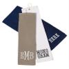 Printualist Personalized Custom Golf Towel - Add Your Embroidered Monogram - Trifold Golf Towels with Grommet and Carabiner Clip, Hook view 2