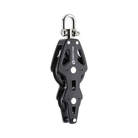 Sailboat Hardware 72mm 2 5/6" Single Swivel Shackle Fiddle Becket Plain Bearing Block Master BP-7220F