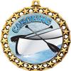 Canoeing Medal, 2 1/2" Galaxy Star Canoe Medals, Great Canoeing Awards 50 Pack Prime view 2