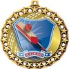 Cricket Medal, 2 1/2" Galaxy Star Cricket Bat Medals, Great Cricket Awards 50 Pack Prime view 2