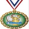 Academic Medal, 2 1/2" Galaxy Star Kids Academic Medals, Great Education Awards 50 Pack Prime view 1