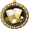 Beer Pong Medal, 2 1/2" Galaxy Star Beer Pong Medals, Great Beer Awards 50 Pack Prime view 2