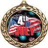 4th of July Medals - 2 1/2" Laurel Wreath Fourth of July Medal - Great Holiday Awards for Kids 50 Pack Prime view 2