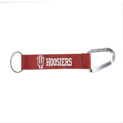 Aminco NCAA Indiana Hoosiers Carabiner Lanyard Keychain