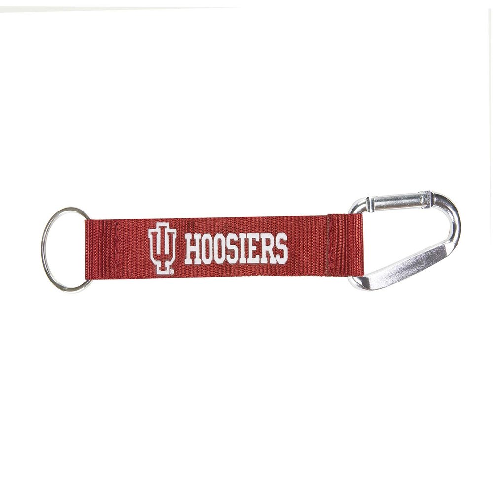 Aminco NCAA Indiana Hoosiers Carabiner Lanyard Keychain